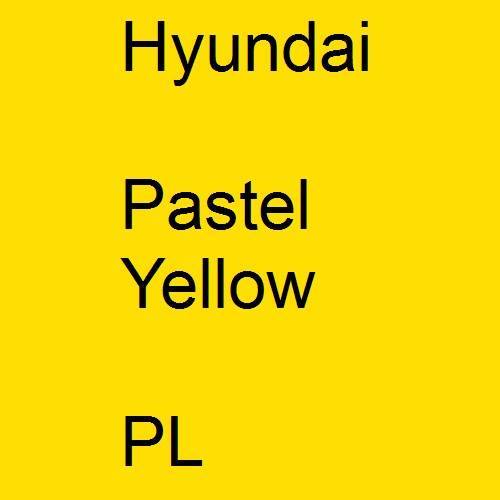 Hyundai, Pastel Yellow, PL.